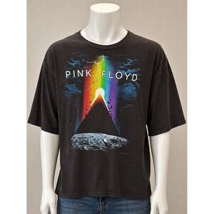 Pink Floyd Liquid Blue T Shirt Mens 3XL Black Prism Graphic Band Tee 2015‎
